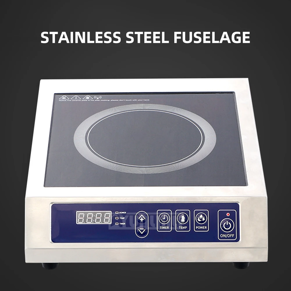 지능형 주방 쿠커 3500W 볶음 인덕션 쿠커 터치 수프 조리 항온 쿡탑