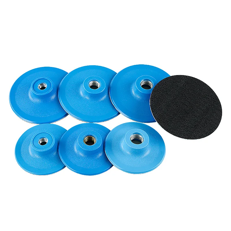 3/4 inch water abrasive pads sticky disk dry abrasive pads furniture metal sanding polishing angle grinder self-adhesive disk