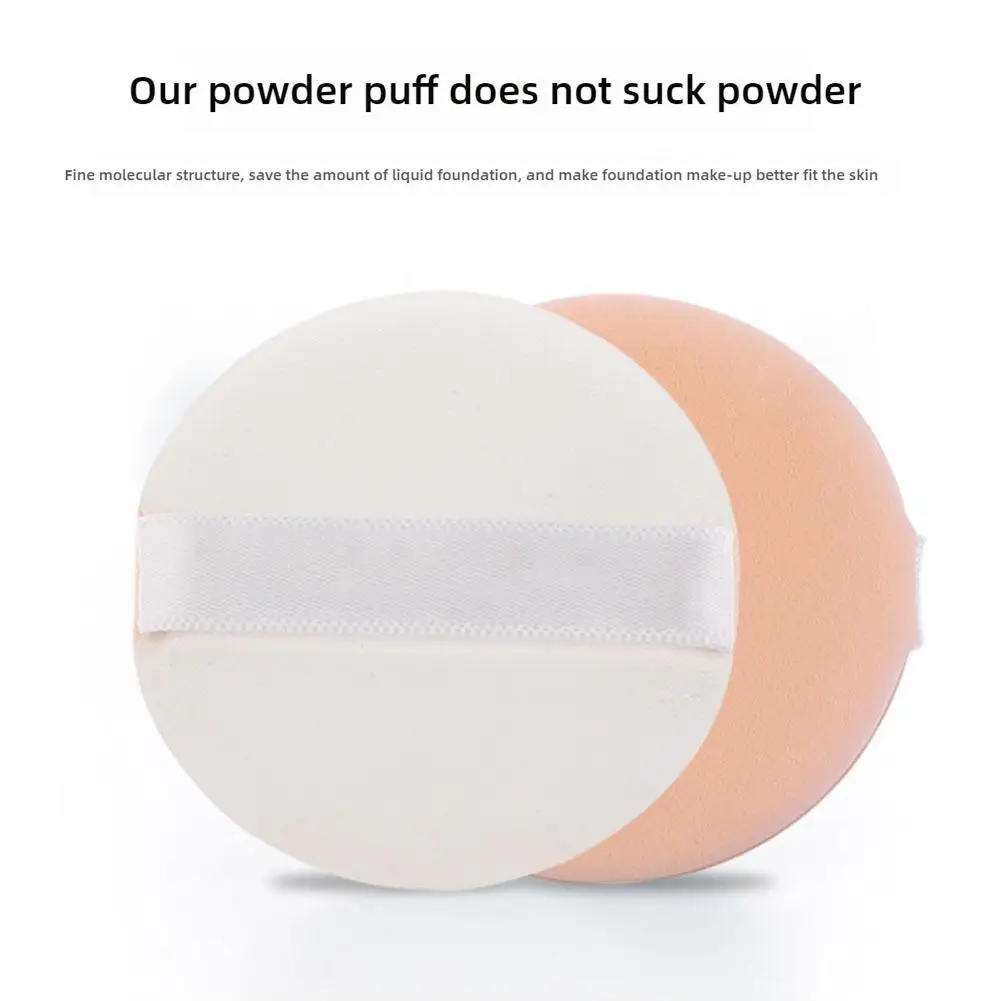 Soft Air Cushion Puff Dry Wet Dual-use BB Cream CC Shape Foundation Round Liquid Puff Powder Tool Makeup Sponge Beauty E3W3