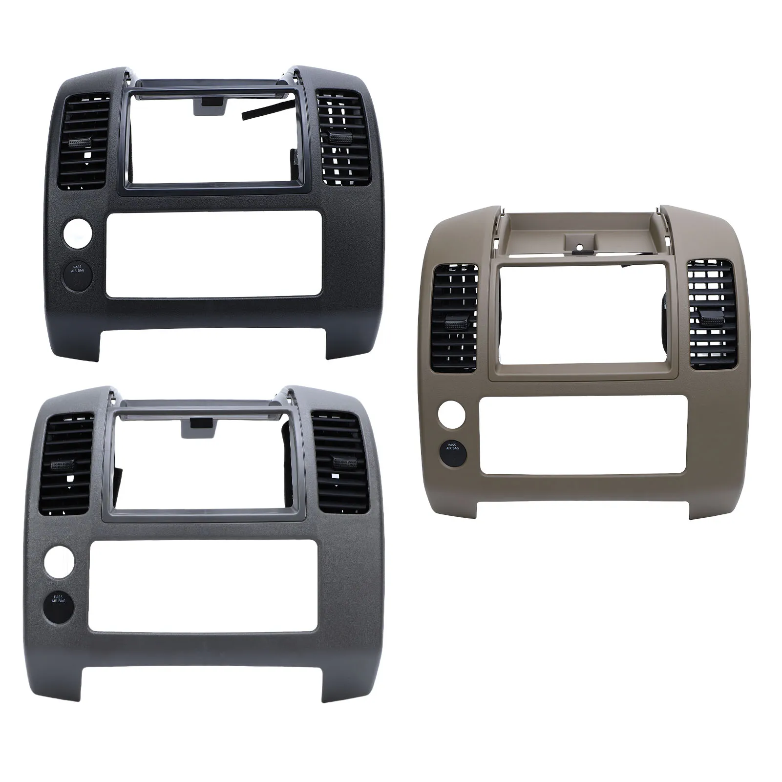 

Car Center Dash Console Instrument Bezel Panel for Nissan Frontier 2005-2020 Car Center Console Bezel Panel Lid Auto Interior