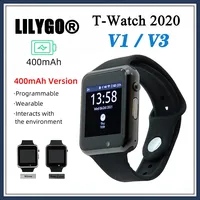 LILYGO® T-Watch 2020 400mAh Version Microphone ESP32 WIFI Bluetooth Touchable Watch Speaker Three-axis Accelerometer Pedometer