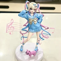 Anime Figure Original Art Needy Girl Overdose Super Cute Ame‑chan 2D Style Desktop Ornament Model Girl Birthday Gift 3