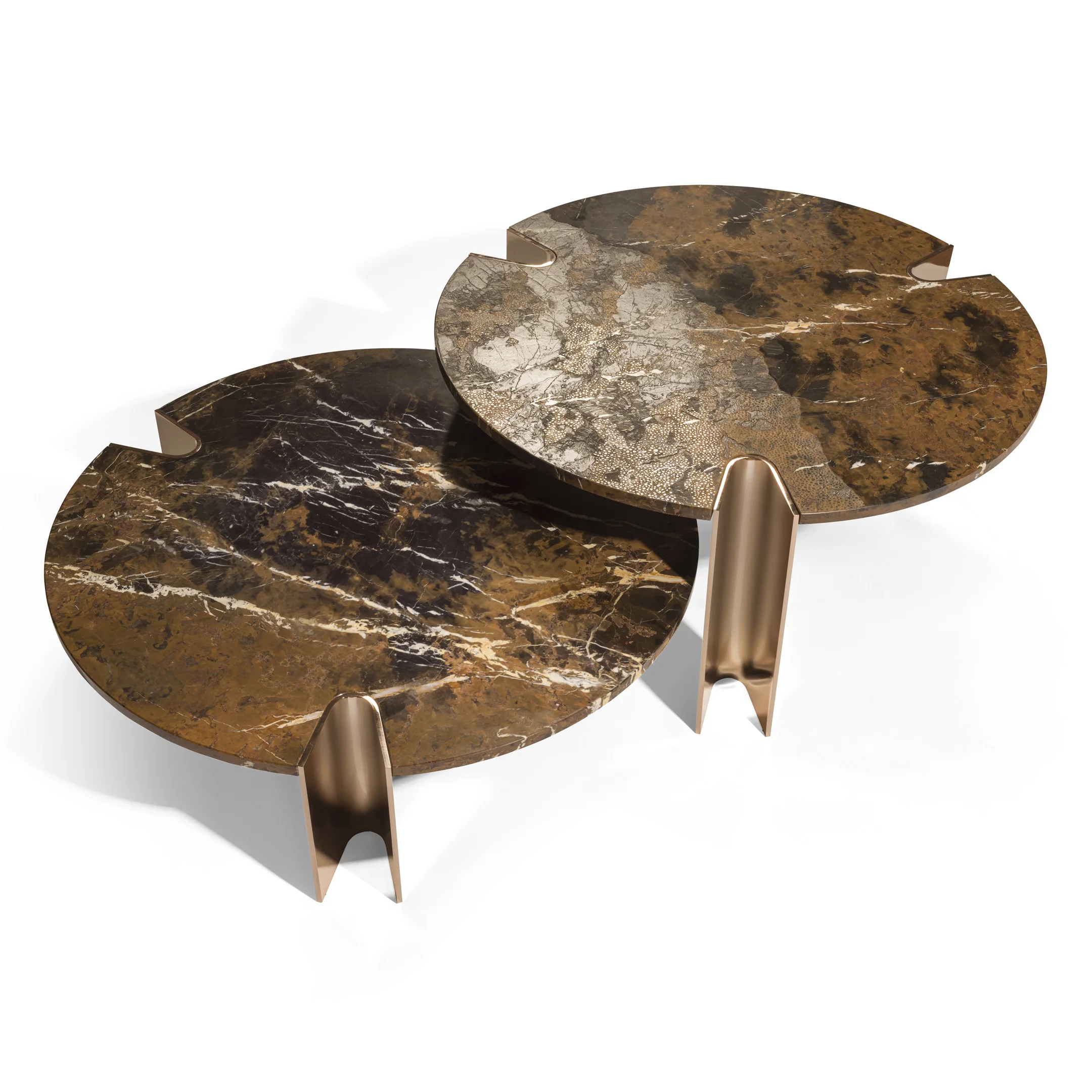 

Современный простой роскошный журнальный столик из нержавеющей стали для гостиной с металлическими столешницами