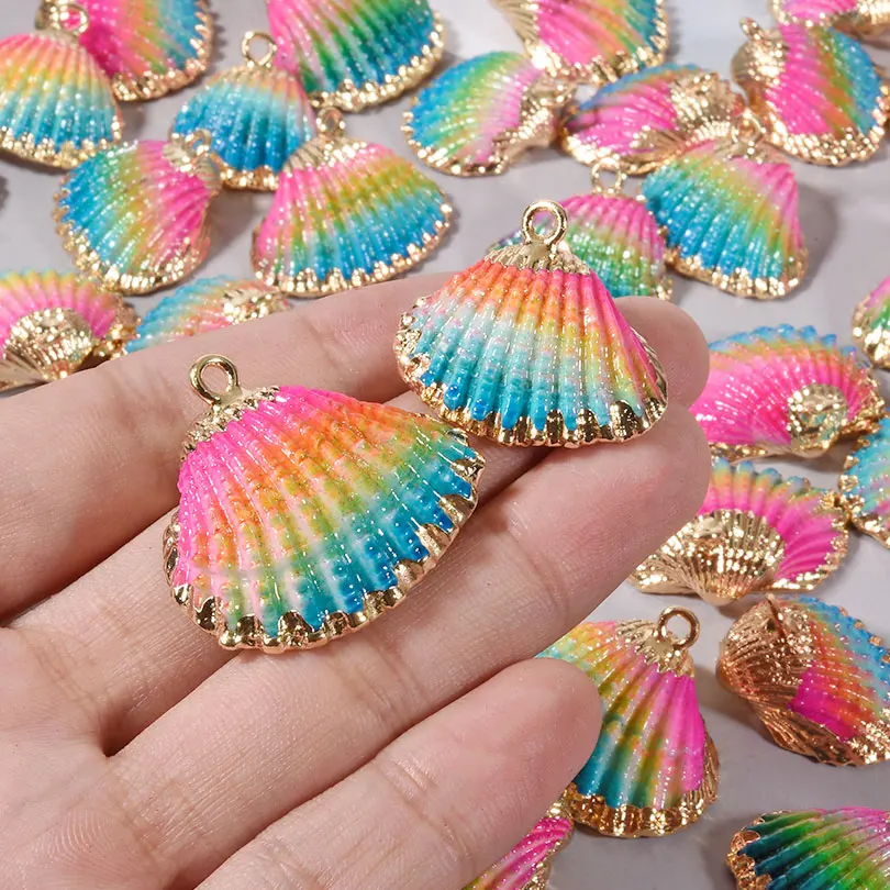 Natural Seashell Conch Pendants for DIY Jewellery Making