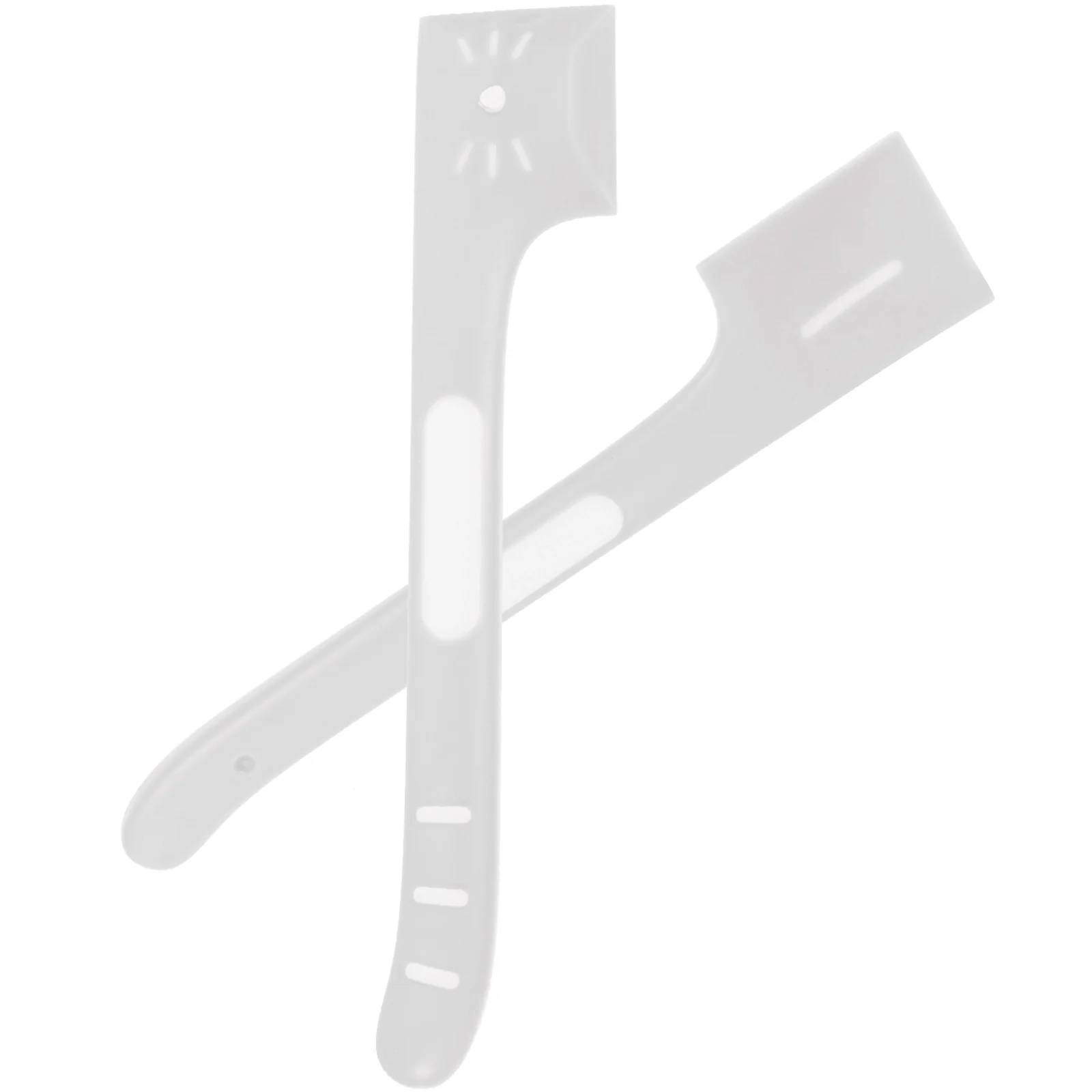 

2pcs Pet Canning Spoon Reusable Can Spoons for Cat Dog Food Wet Opener Drinking Supplies TPR Material Long Handle Lever