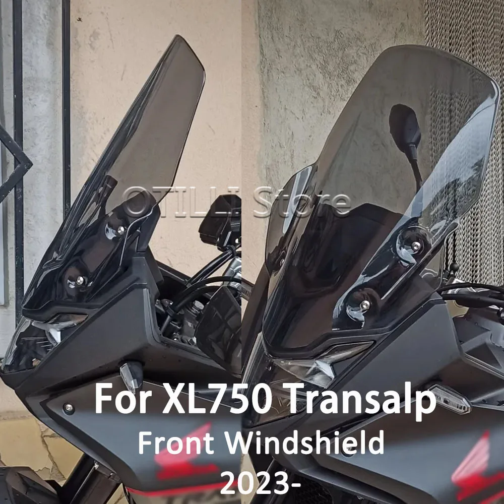 

New Motorcycle Accessories Wind Deflector For Honda XL750 Transalp XL 750 TRANSALP 2023 2024 Windscreen Windshield 3 Color