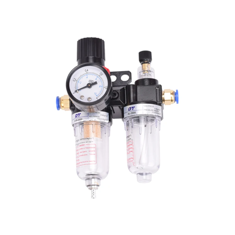 AFC2000 1/4''Air Filter Regulator Oil Water Separator Trap Compressor Filter
