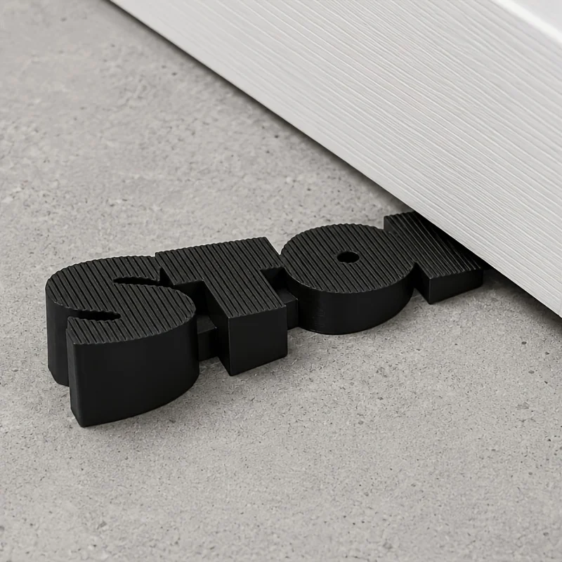 Durable Door Wedge Stoppers, Movable Windproof Door Blockers, Sturdy Door Holdbacks Suitable for Office and Household