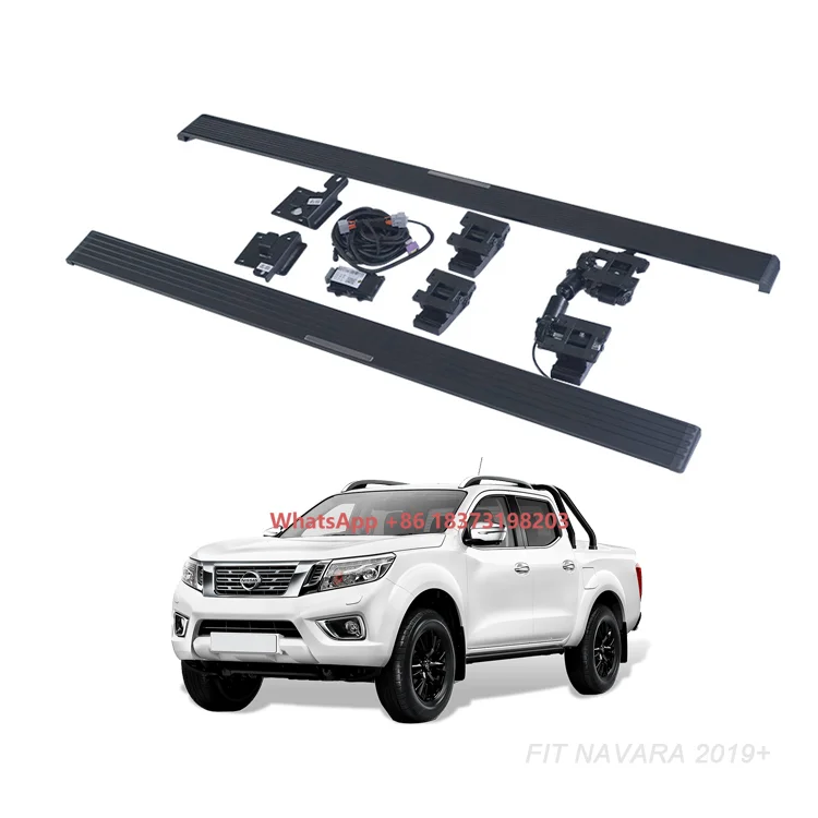 

Electric Side Step Waterproof Running Board Automatic Power SUV Foot Pedals for Nissan Navara 2019+