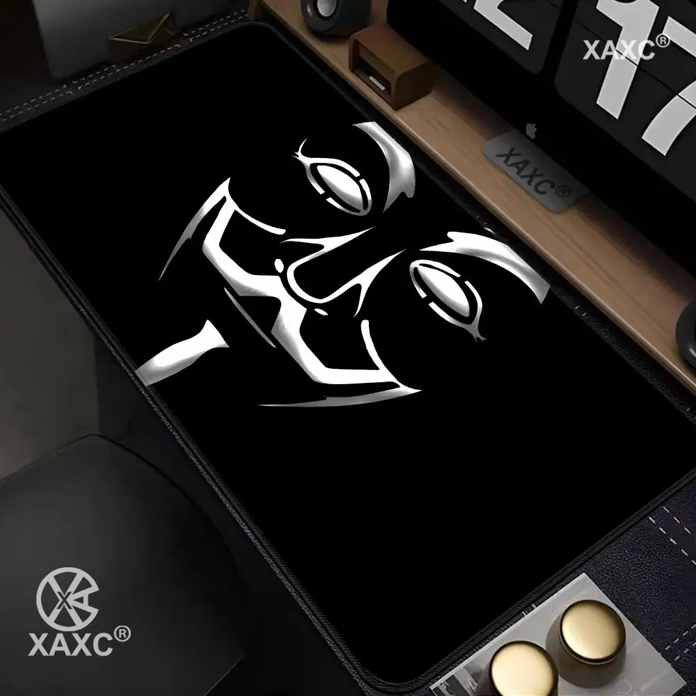 

Hacker Mask Mouse Pad large keyboard mouse desk pad non-slip rubber gaming mouse pad laptop mouse carpet HYBXXC