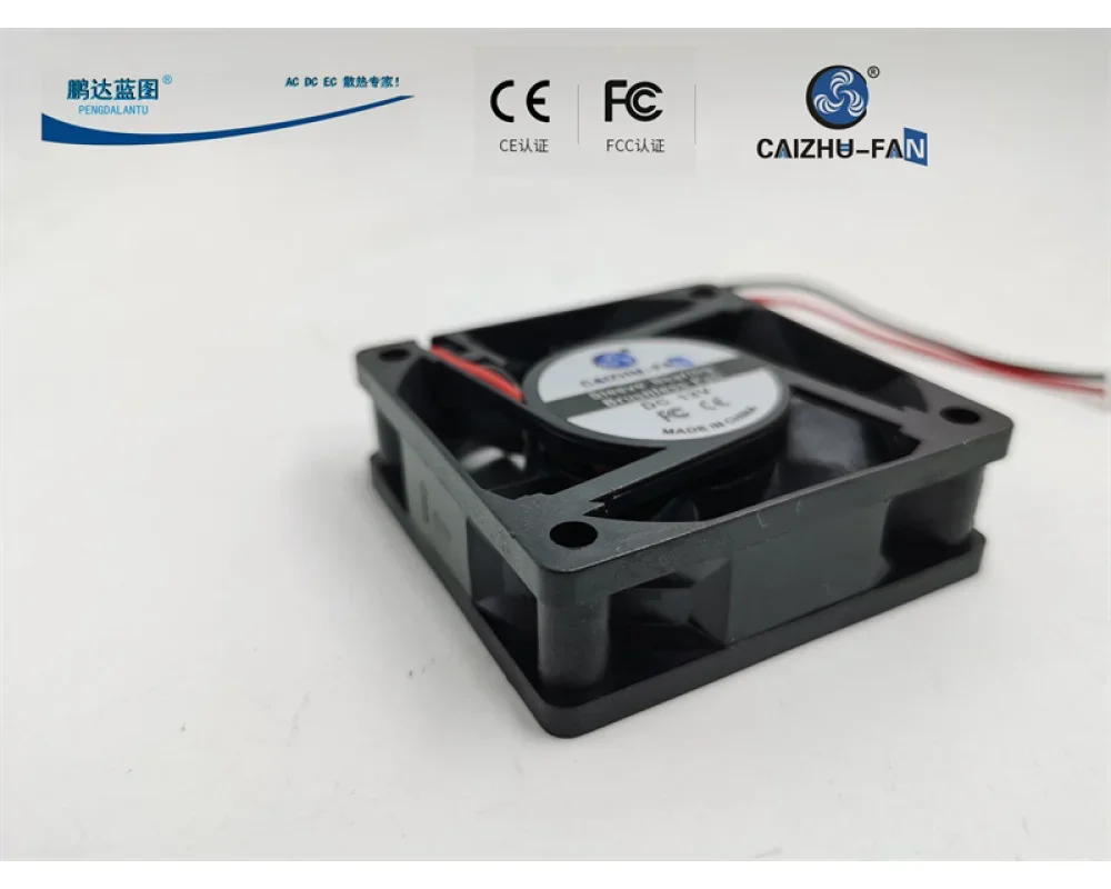 Brand New 6CM/cm 6020 DC Brushless 12V 0.115A Silent 60*60*20MM Chassis Cooling Fan