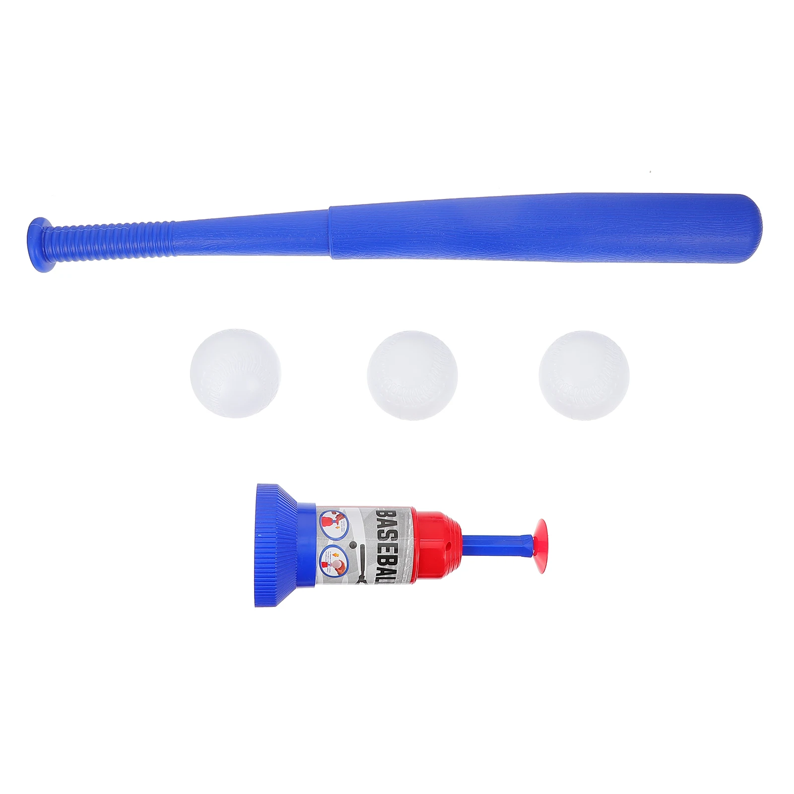 

Baseball Training Set Kids Batting Practice Toy Automatic Launcher Softball Equipment Team Sports