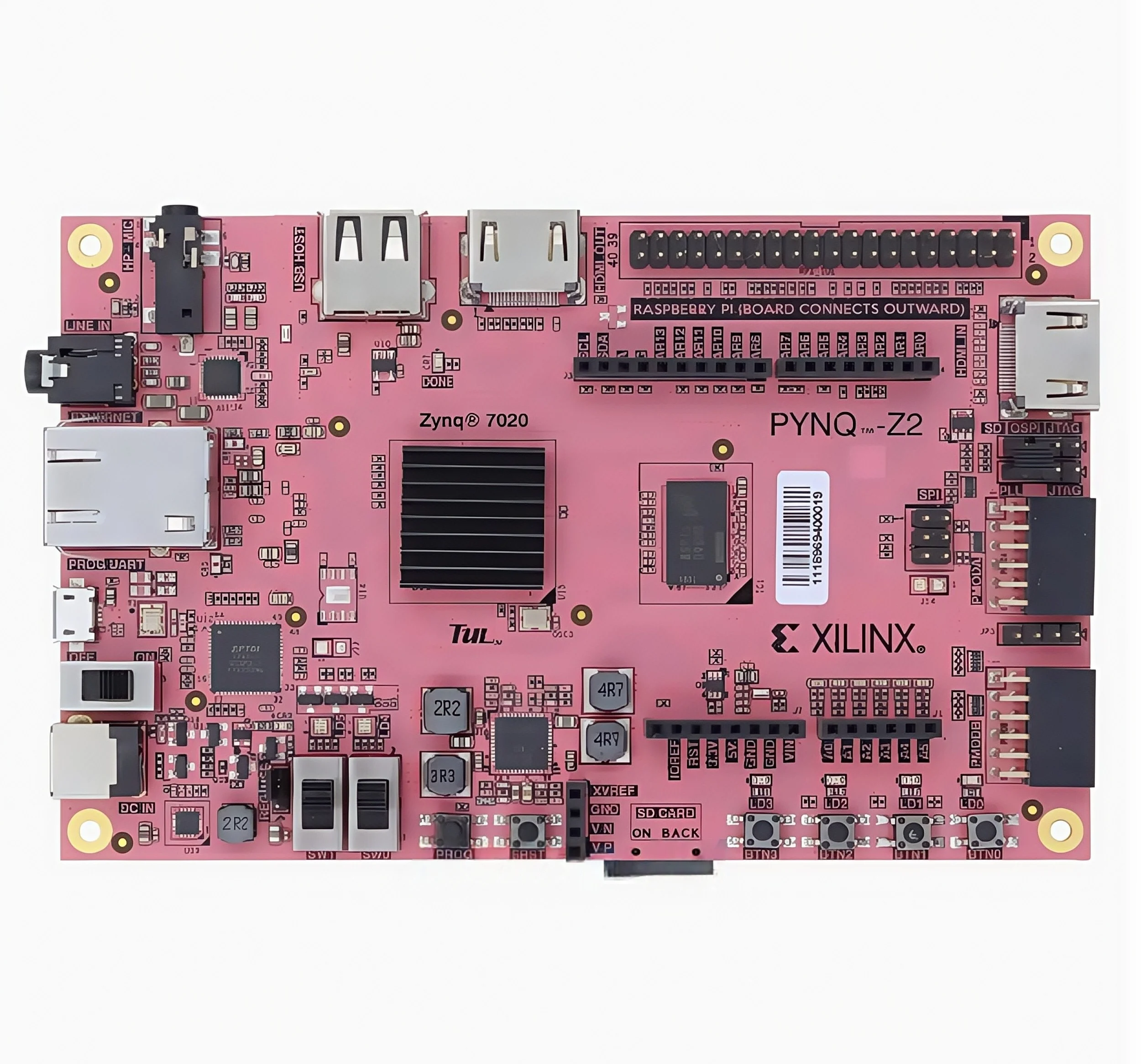 

TUL PYNQ-Z2 FPGA development board Python programming for Raspberry Pi Arduino XC7Z020