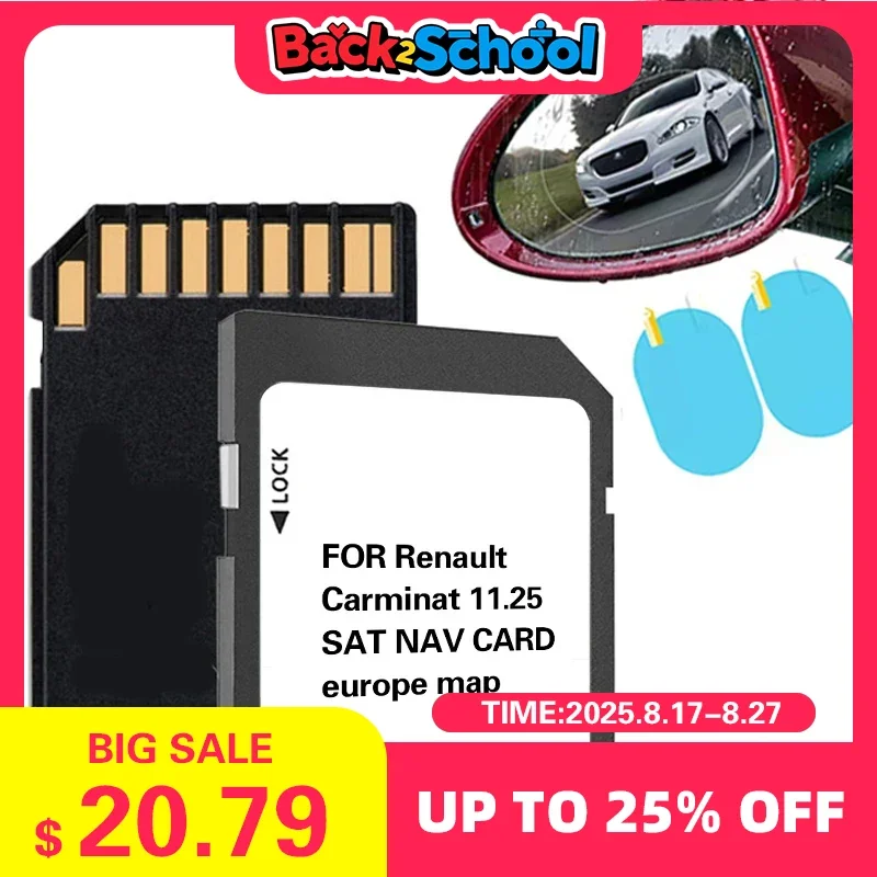

2024 Carminat Europe Maps 8201753026 for Renault Megan Clio Laguna Scene Version 11.25 Sat Nav GPS Navigation SD Card 8GB