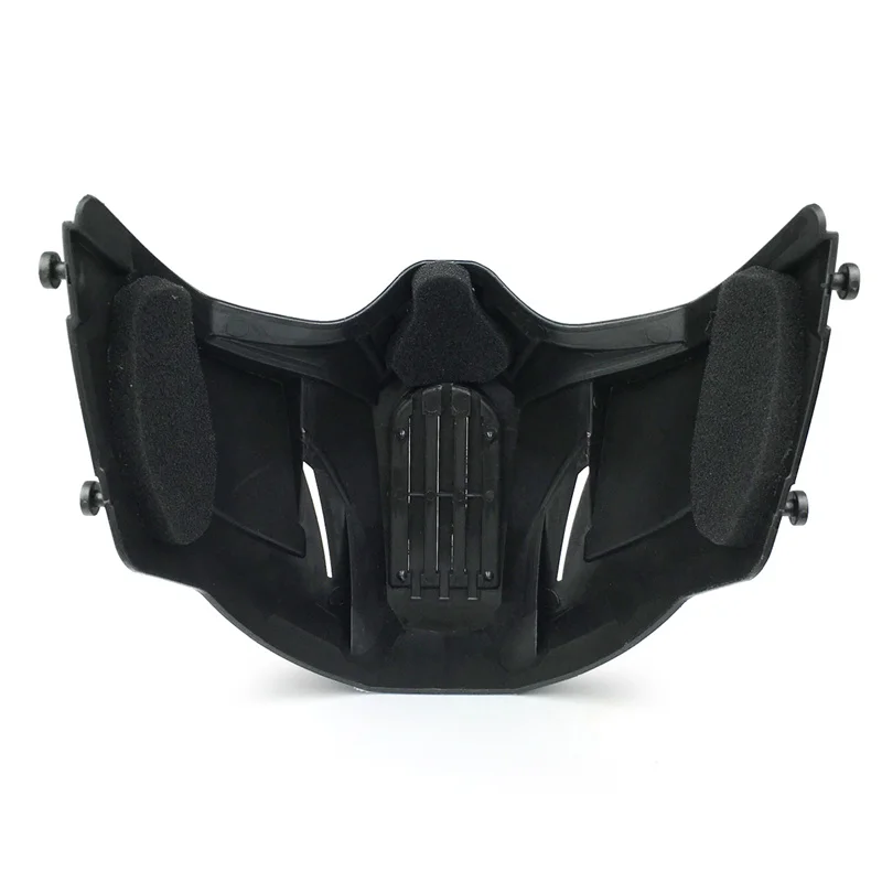 zlangsports Tactical Half Face Airsoft Mask Adjustable CS Cosplay Halloween Military Masks