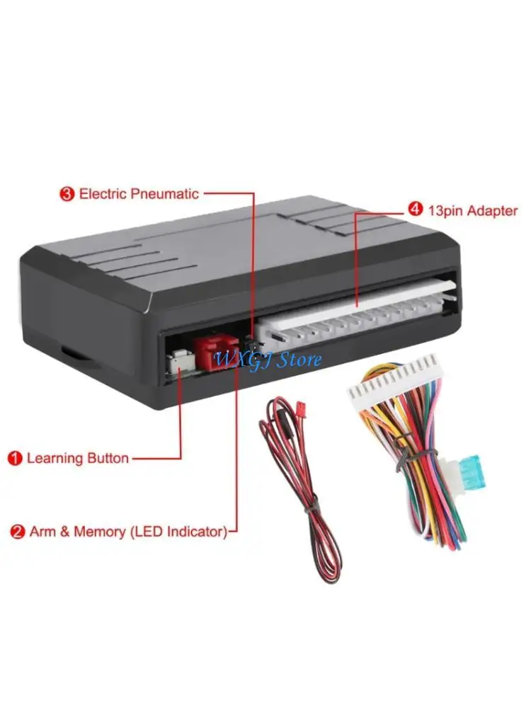 37JE Car Keyless Entry Central Door Lock Car Alarm System Easy Installation