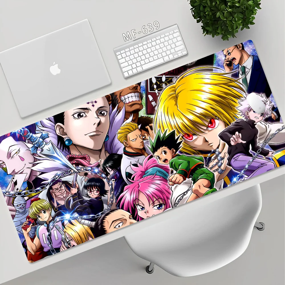

Коврик для мыши антискользящий из аниме Hunter X Hunter, компьютерный игровой коврик для клавиатуры