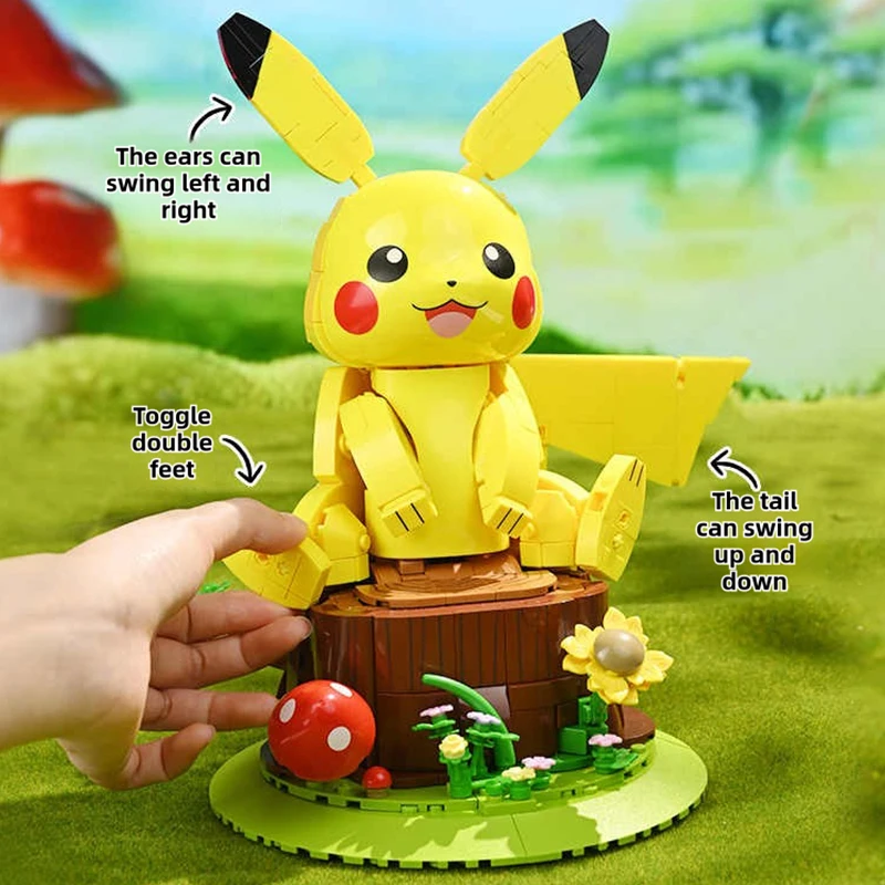 pikachu-pokemon-building-blocks-cartoon-model-bricks-educational-assembly-desktop-ornaments-educational-diy-toys-adults-gifts