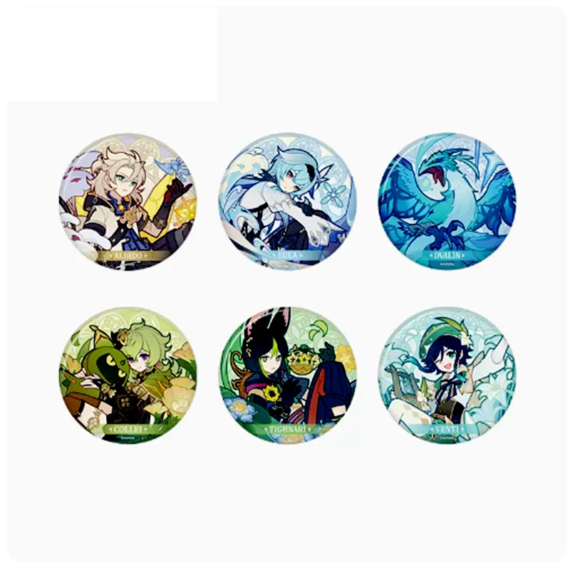 【MiHoYo】2023 New Game Genshin Windflower's Breath-Themed Collection Badges