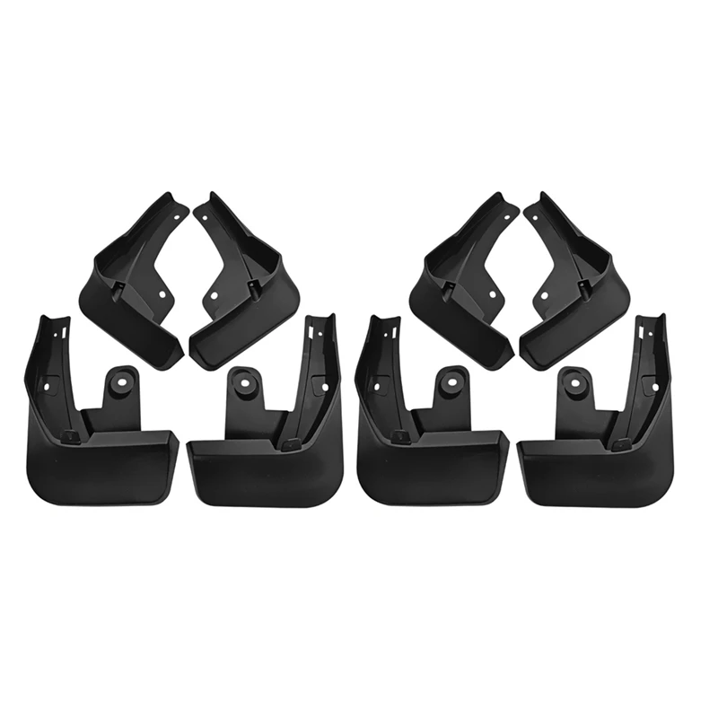 8 Buah Mudflap untuk Toyota Raize Rocky 2020-2021 Fender Mud Flap Guard Splash Flap Mudguard Aksesori