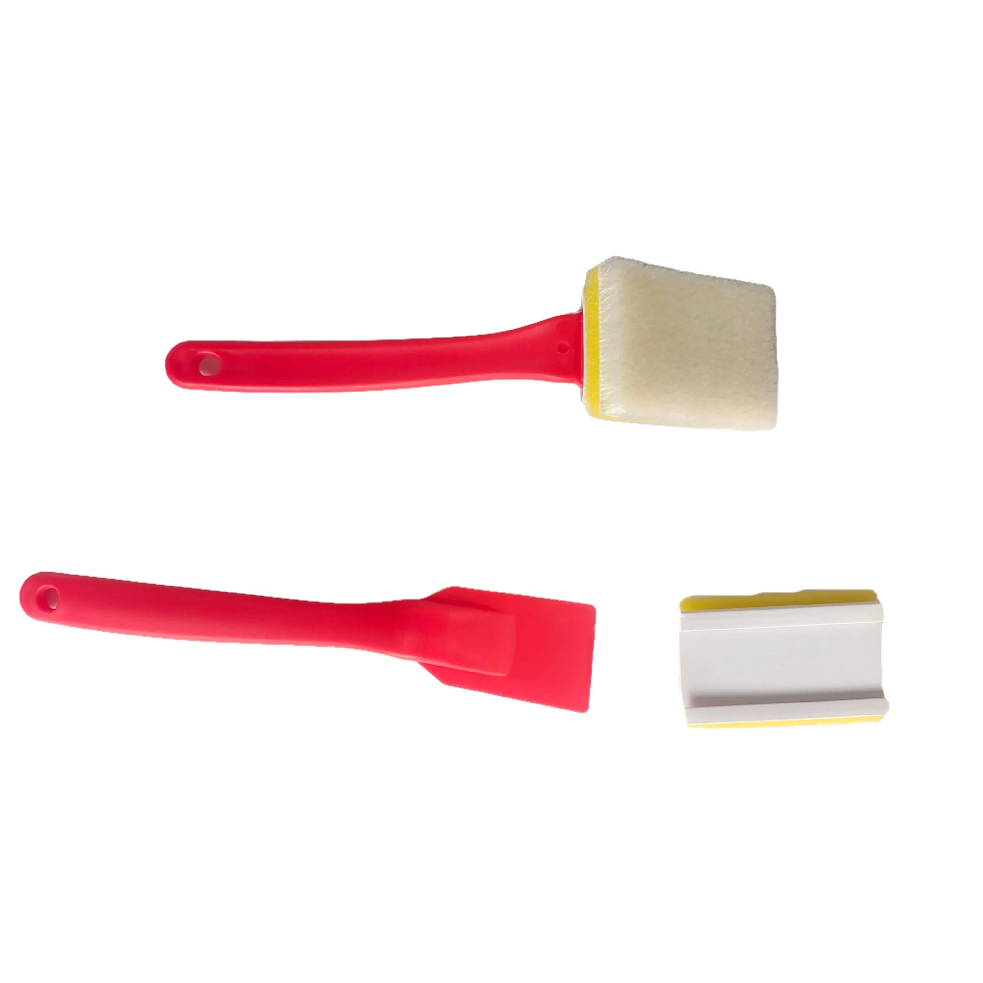 DIY Home Decoration Nylon Paint Brush Nylon Bristles Paint Brush for Power Tool Accessory 1-inch Trim Tool Precise Edge for