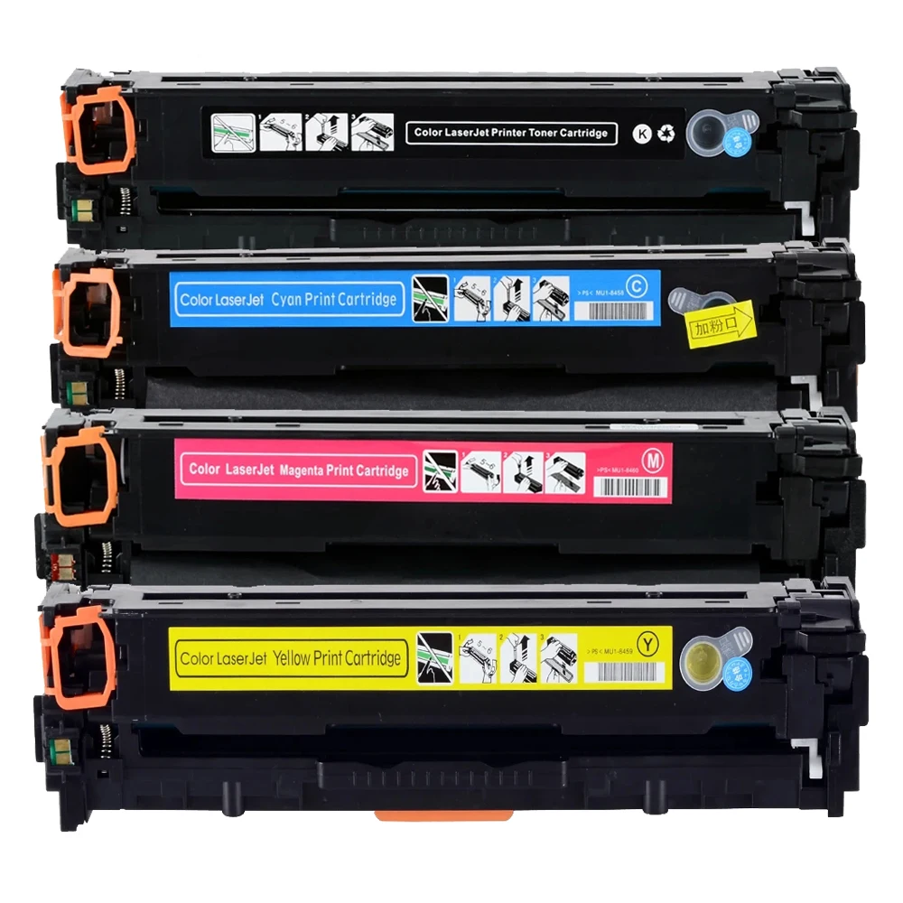 Compatible HP CF400A 401A 402A 403A 201A Color Toner Cartridge For HP201A LaserJet Pro M252 M252dw M277n M252N M277dw Printer