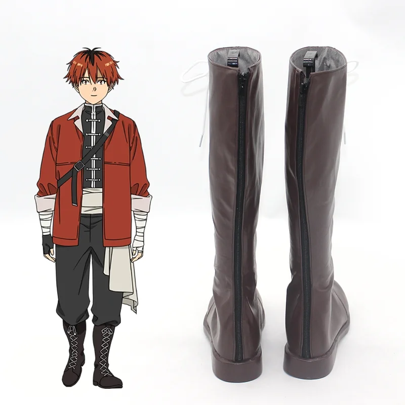 アニメフリーレン・スタークコスプレ靴ブーツスタークミスタースターカットコスプレ靴ハロウィンパーティー用大人女性男性