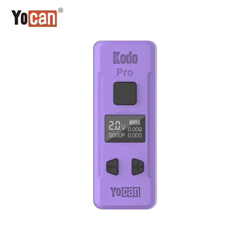 5 sztuk Yocan Kodo Pro Mod bateria do waporyzatora 400mAh Port typu C 10s podgrzewa elektroniczne papierosy VV długopis do Vape z wyświetlaczem OLED