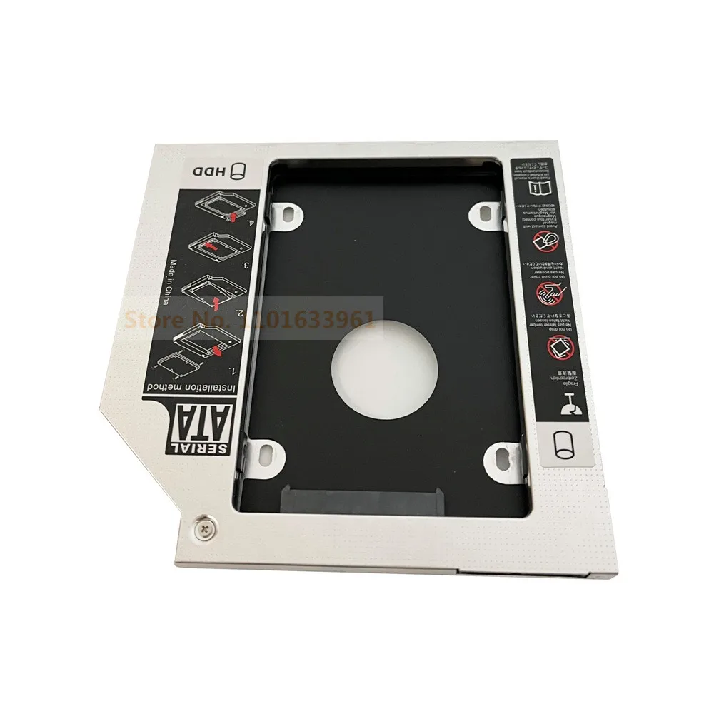 9.0mm SATA 2nd Hard Drive HDD SSD Optical Caddy for Sony Vaio fit 15 svs1512dcxb SVF1521C5E SVF1521V6EB uj167 VPC-SA SA Series