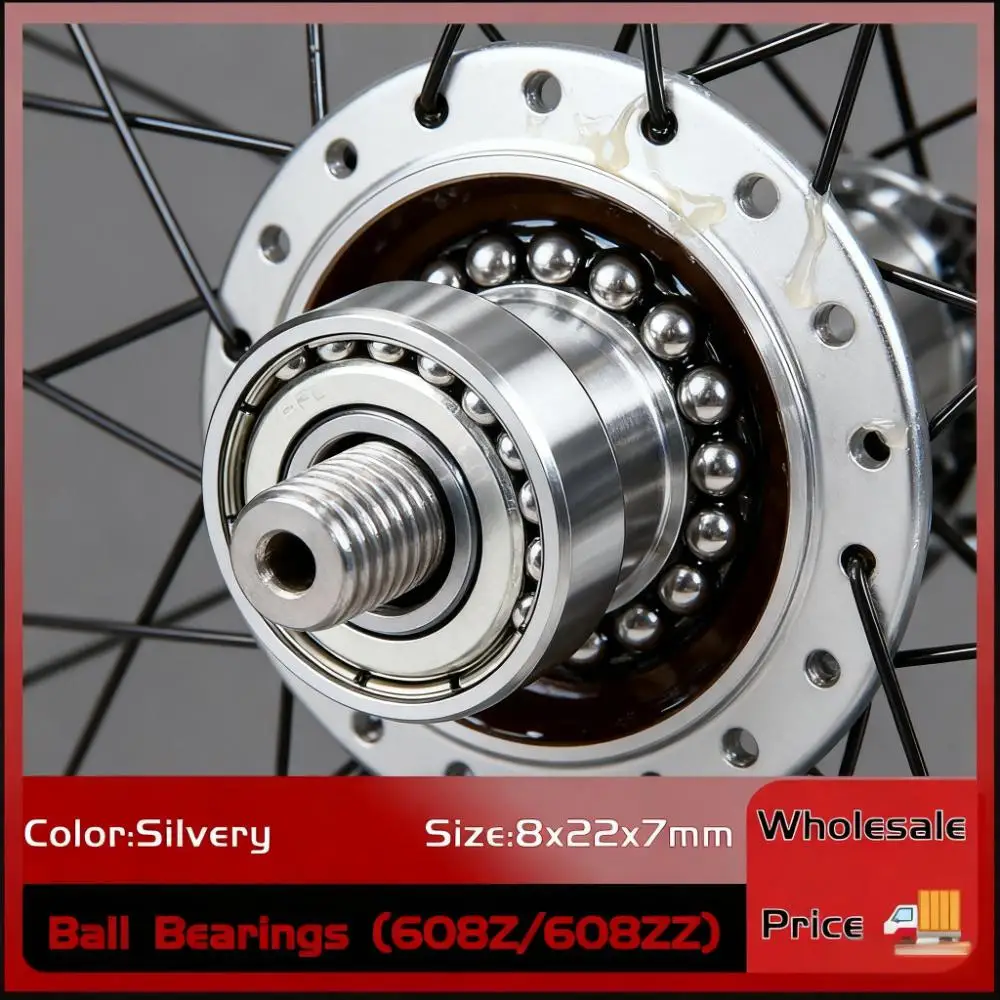 Mini Ball Bearing Carbon Steel for Skateboard Scooter 3D Printer Parts  8x22x7mm  ABEC-7 Ball Bearings 608Z 608ZZ Deep Groove