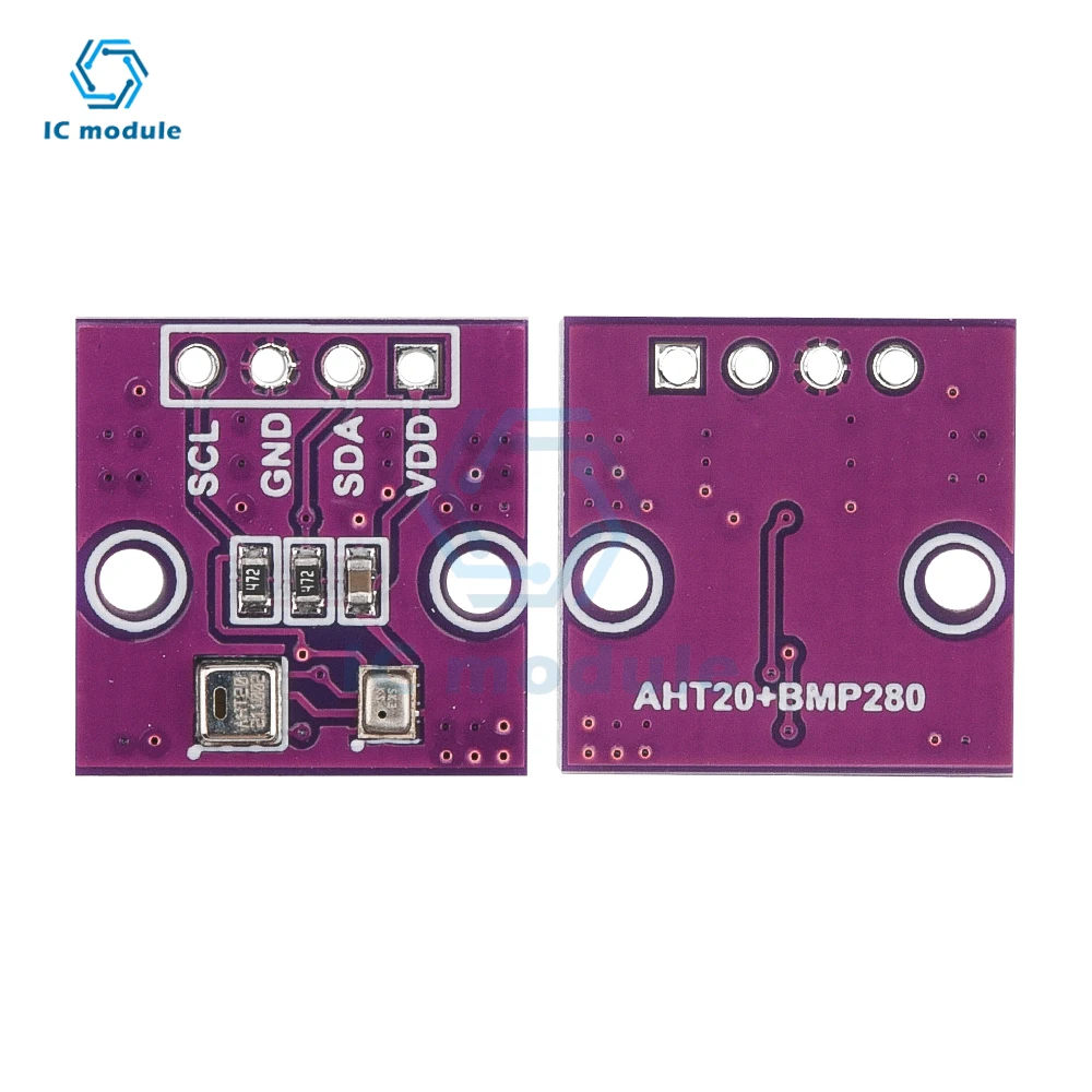 AHT20+BMP280 Digital Module Barometric Pressure Altitude Sensor Module Atmospheric Board I2C For Arduino BMP280