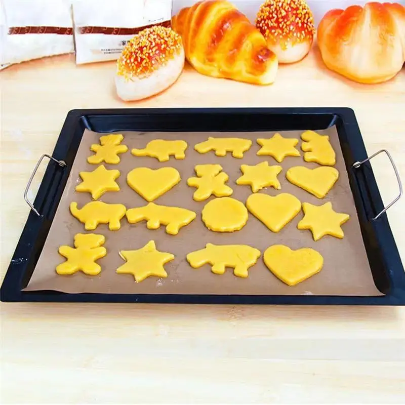 Reusable Resistant Baking Sheets Oil-proof Paper Cloth Oven Pad Non-stick Baking Mat Kitchen And Heat Transfer Tool