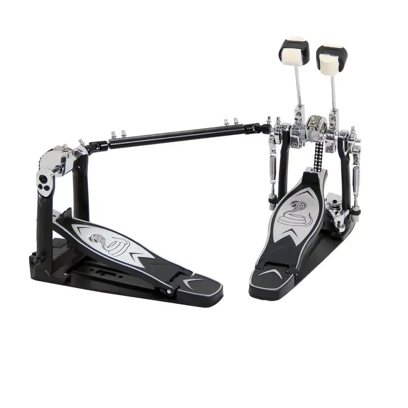 Hot Selling Alloy Metal Professional Double Drum Pedal Musical Instrument OEM ODM Jazz Bass Drum Pedal