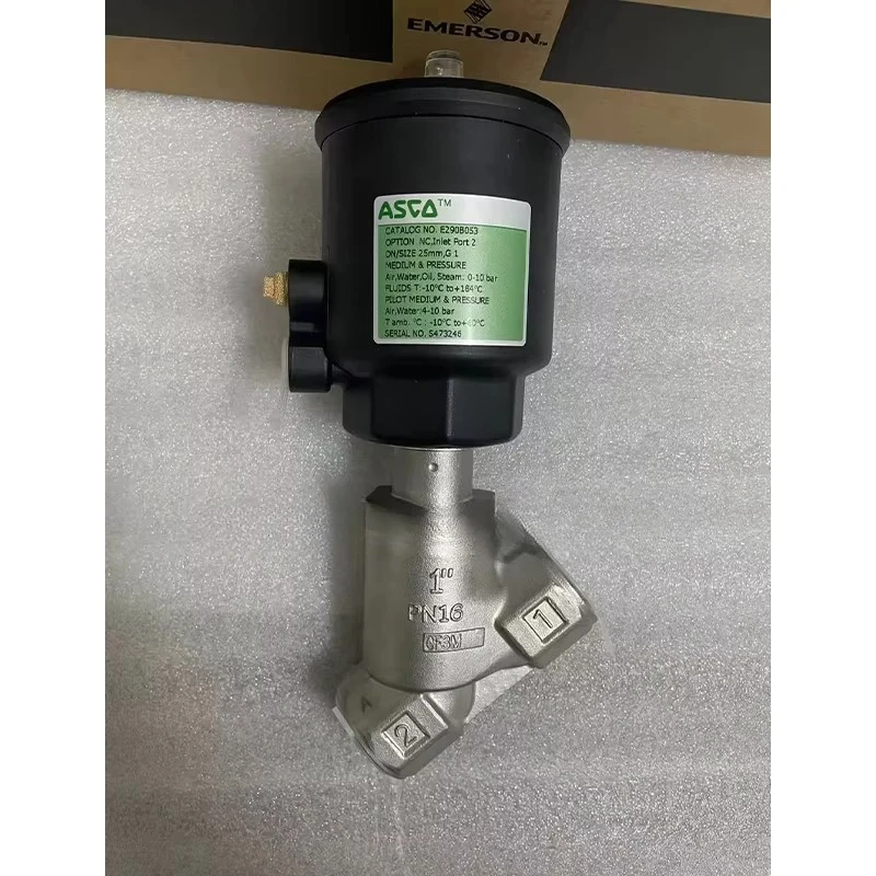 Original ASCO E290B053 G1 Screw Thread Angle Seat Valve