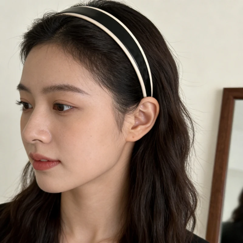 

Новая модная повязка для волос с цветовыми сочетаниями, универсальная, стильная, для умывания, аксессуар для фиксации волос