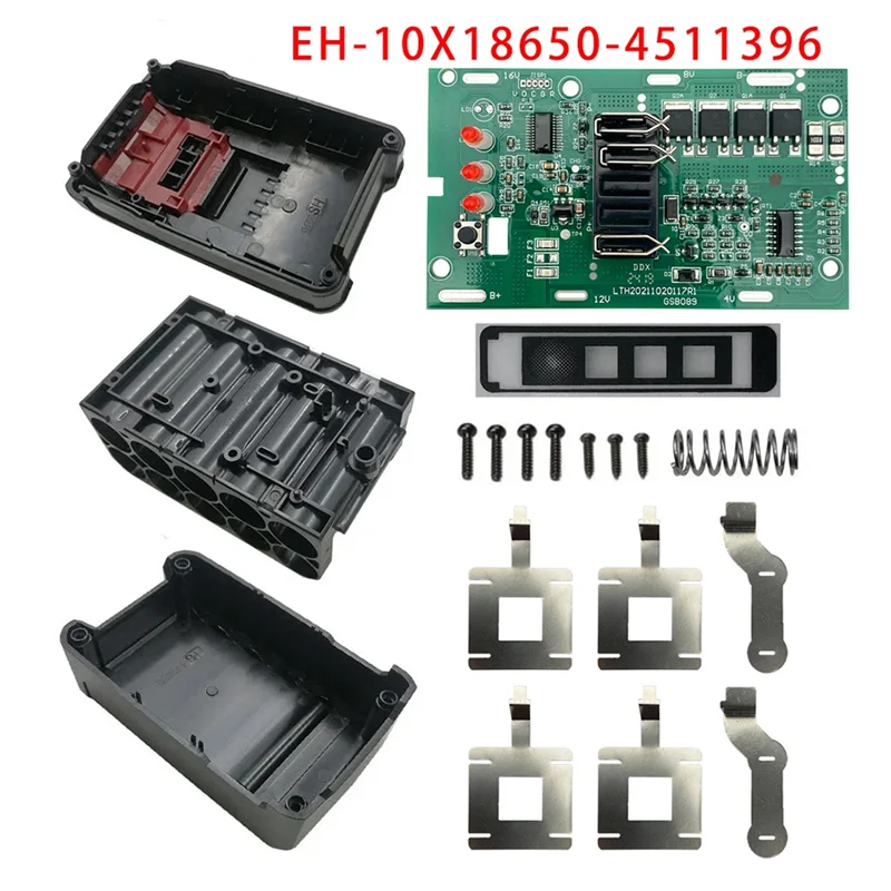 AB66-Li- Battery Plastic Case POWER X-CHANGE Plastic Case Protection Circuit Board