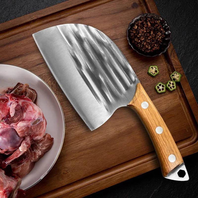 Kitchen Bone Chopping Knives Sharp Butcher Stainless Steel Fruit Fish Meat Cleaver Boning Knife Cutting Cooking Utility Knife