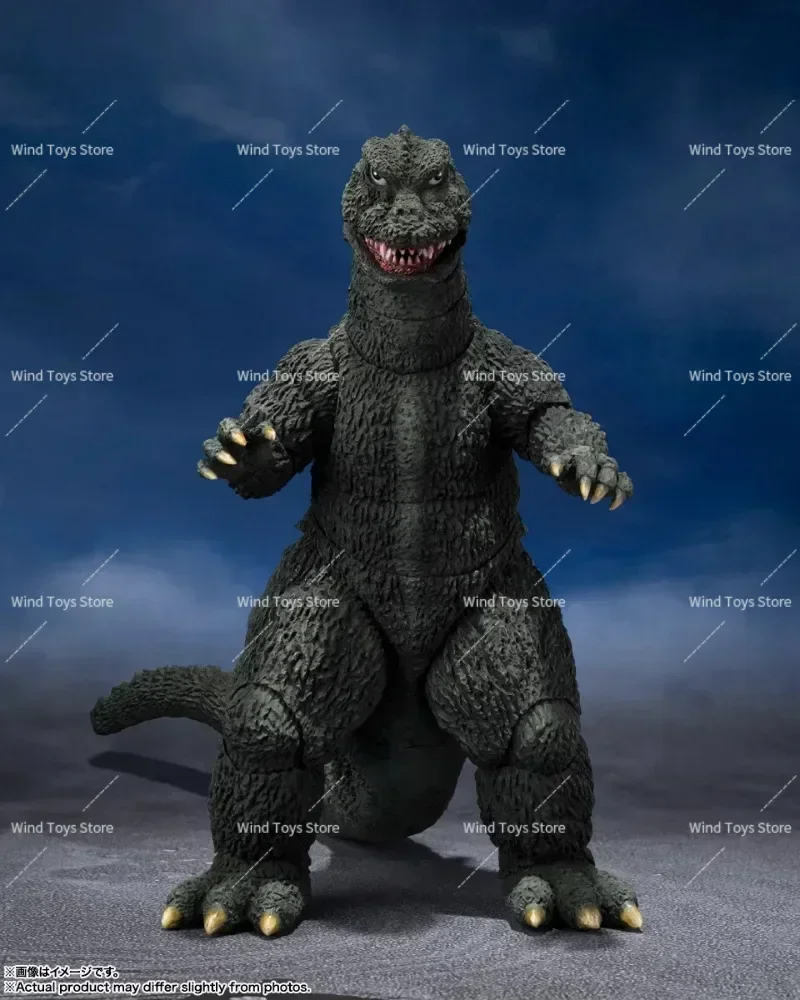 Bandai figura Original de Anime S.H.MonsterArts Godzilla 1972, figuras de acción de juguete para niños, regalo, adornos de modelos coleccionables