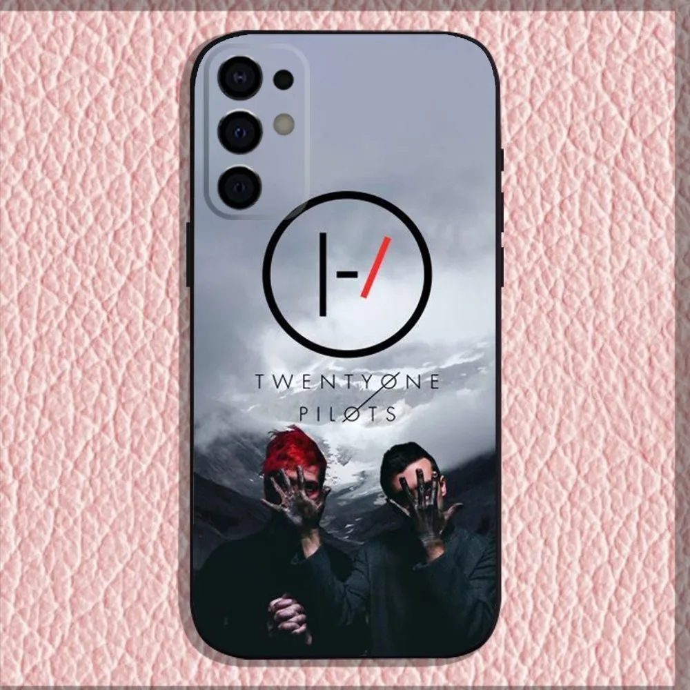 T-Twenty O-One Pilots Phone Case For Samsung S24,S21,S22,S23,S30,Ultra,S20,Plus,Fe,Lite,Note,10,9,5G Black Soft Shell