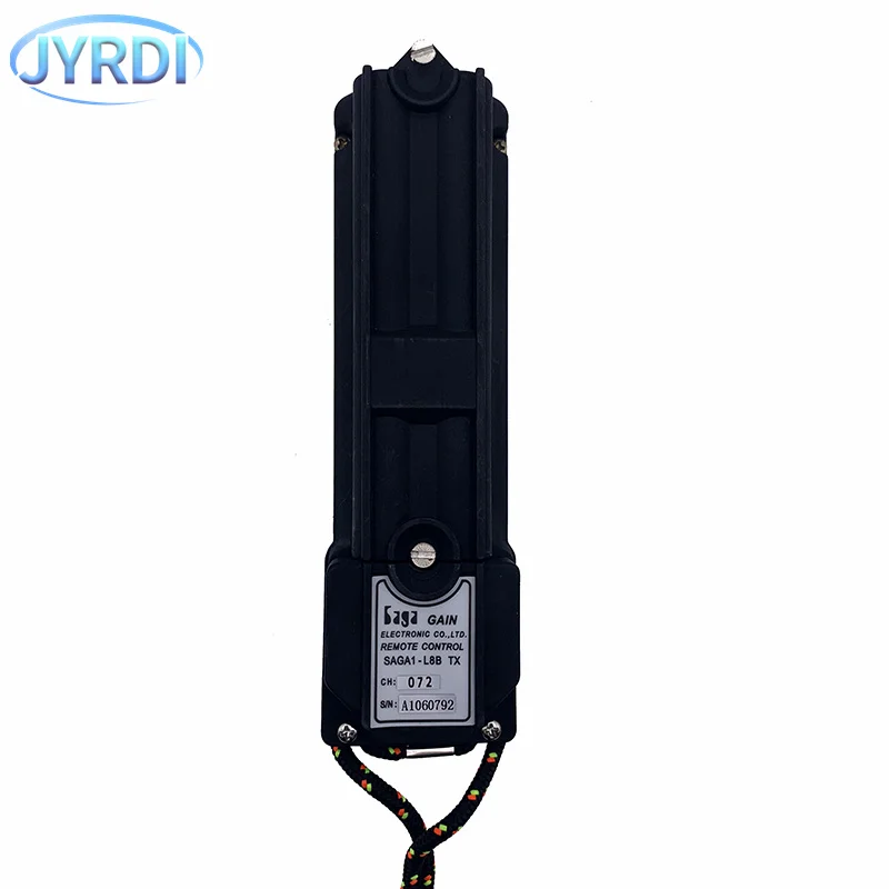 Saga L8B 8 Buttons Single Speed Industrial Wireless Radio Crane Remote Control Switches Hoist Overhead Bridge Crane Controller