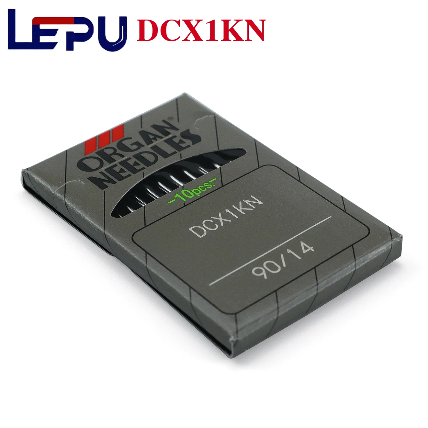 

100 pcs DCX1KN Organ Sewing Machine Needles for overedging, serging, overlook machines; prevents holes; for knitted fabrics