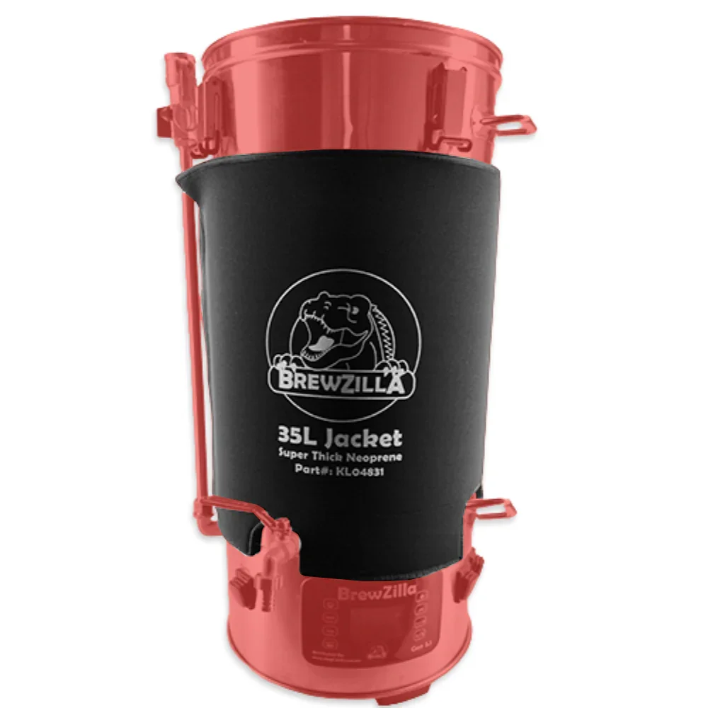 KegLand Neoprene Jacket for 35L BrewZilla 3.1 / DigiBoil Keg Home Brewing Accessory （without Beer Keg）