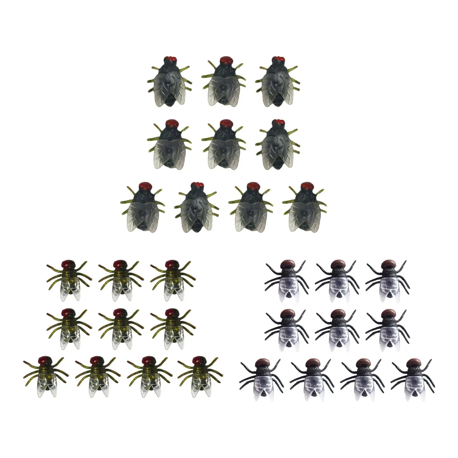 

Simulation Flies Toy for April Fools Day Halloween Party Prank Toy Props
