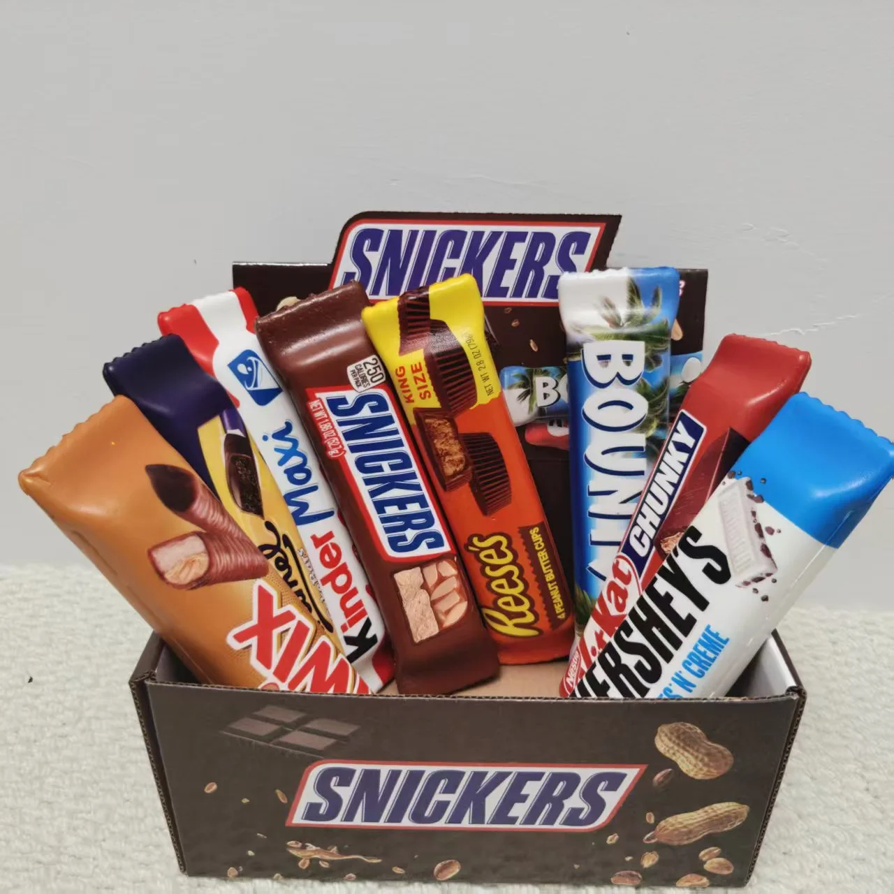 2026 New Candy Bar Squishy Blind Box Realistic Fake Chocolate Slow‑Rising Squeeze Toy Stress Relief Fidget Gift for Teens - view 5