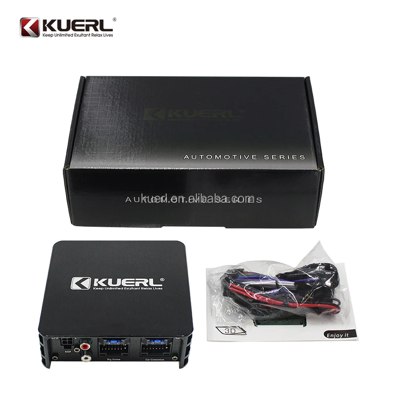 Aluminum alloy plug and plug 6-channel Car DSP Audio Amplifier RMS power 60W*6@4Ω  for Android large screen for most cars