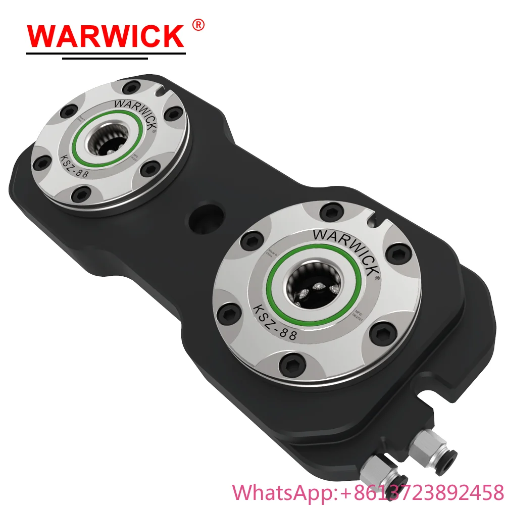 

KSZ88-T2 Pneumatic Modular Quick-Change Pallet System Two Way Clamp Station for Light Duty Cutting and General Milling