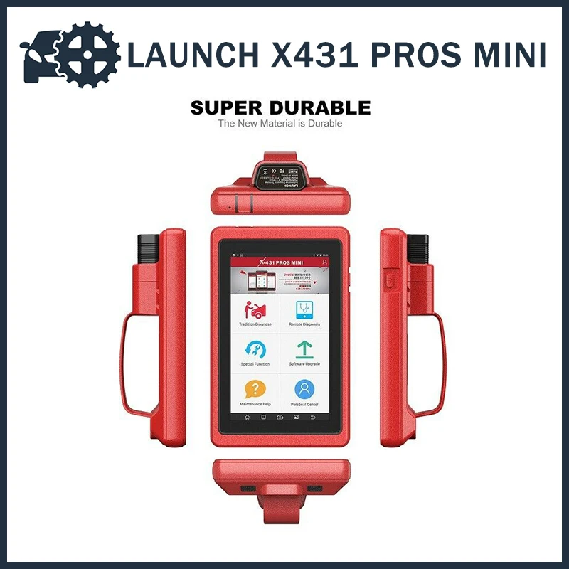 

Launch X431 ProS Mini Full System Diagnostic Tool OBD2 Scanner ECU Coding Professional Automotive Diagnosis Scanner 30+ Resets