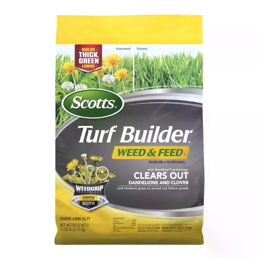 

Scotts Turf Builder Weed and Feed Fertilizer 11.57lbs