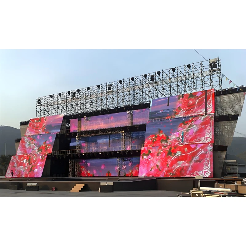 Waterproofing For Custom LED Display ProductsGood Sales Customized LED Billboard Rental Outdoor Waterproof Display Screen For Co