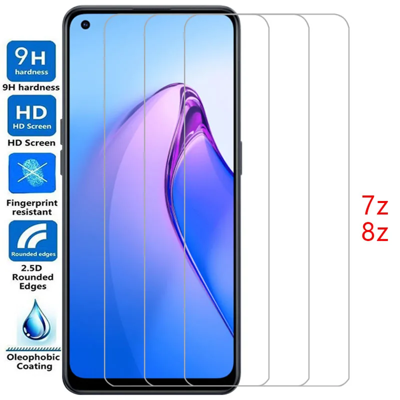 screen protector for oppo reno 7z 8z 5g protective tempered glass on reno7 reno8 7 8 z reno7z reno8z phone film glas opo opp 9h